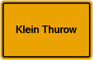 Grundbuchauszug Klein Thurow